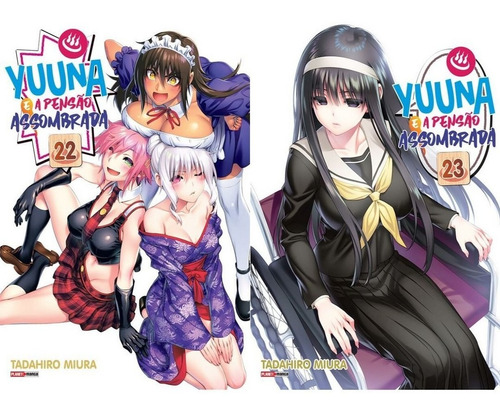 Kit Mangá Yuuna E A Pensão Assombrada Vol 22 E 23 Panini