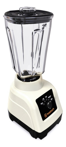 Licuadora 750w Vidrio 2l Perilla 3vel Bosstech B3 Beige