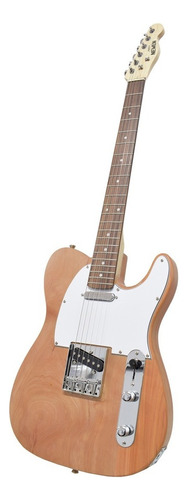 Guitarra eléctrica Onas TL telecaster de lenga natural wood laca con diapasón de palo de rosa