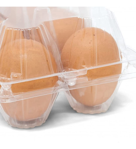 Pacote Com 60 Caixas De Plástico Para Ovos Baratas A Granel,