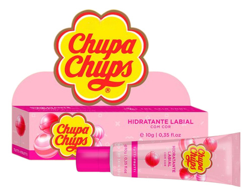 Chupa Chups hidratante labial de tutti frutti 100% Vegano 10g