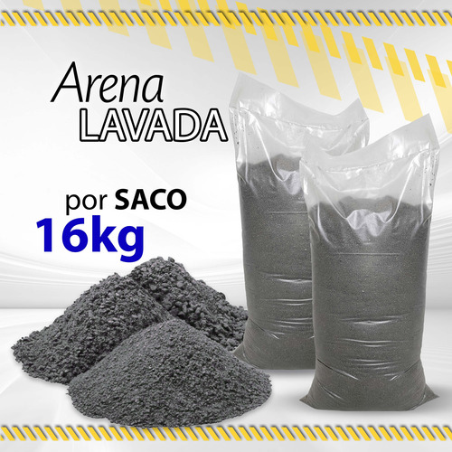Arena Lavada Por Saco 16kg / 07395