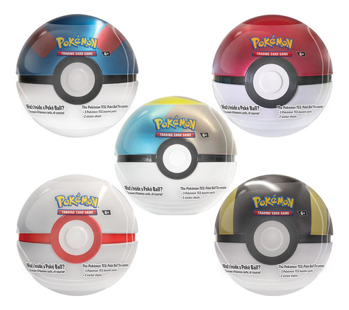 Pokémon Tcg Poké Ball Tin 2024 Moon Ball Lata Idioma Inglés