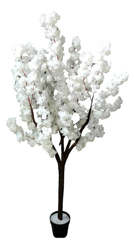 Árbol Flor De Cerezo Japonés Artificial 1.75 Mts Decoración