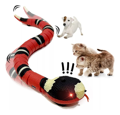 Juguete Usb 3d Para Gatos Con Forma De Serpiente Y Pez