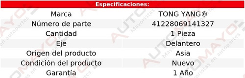 Un Anti Impacto Delantero Tong Yang Sequoia Toyota 2005-2007