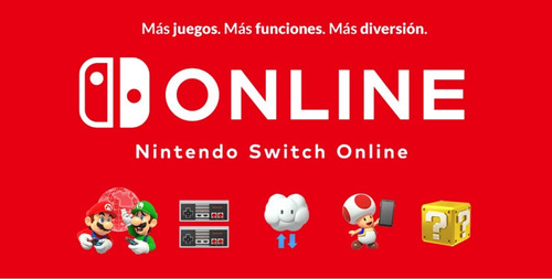 Nintendo Switch Online 1 Año (leer Descripción)