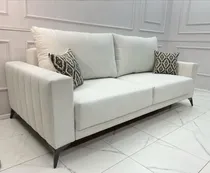 Comprar Sillones Sofas 2 Cuerpos Vainilla 1.80 Chenille 