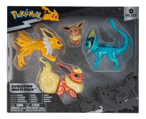 Pokemon Evolution Eevee Jolteon Flareon E Vaporeon Sunny