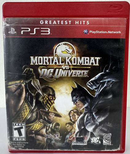 Mortal Kombat Vs Dc Universe Ps3