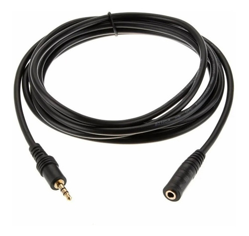 Cable Auxiliar Extension 3.5mm Plug Macho Hembra Jack Sonido