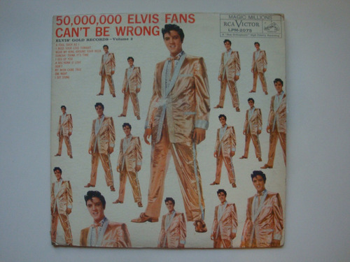 Elvis Presley 50,000,000 Elvis F Lp Vinilo Usa 59 Rk
