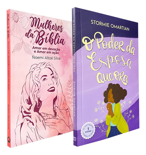 Kit Livro Poder Da Esposa Que Ora E Devocional Mulheres Da Bíblia