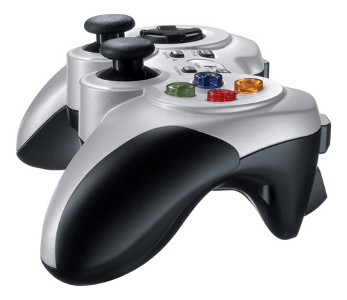 Gamepad Joystick Wireless Logitech F710 Color Plata/Negro