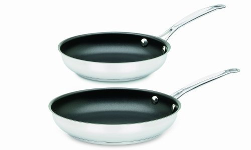 Juego De Sartén Antiadherente Cuisinart 722-911ns 2 Piezas