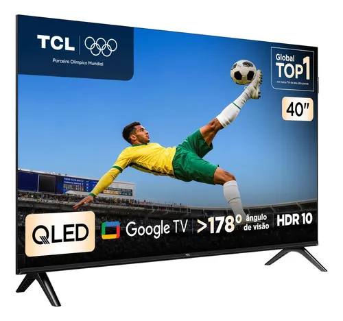 TCL 2021年製　40インチ Smart TV TCL 40 Polegadas Full HD QLED S5K WiFi Bluetooth Google