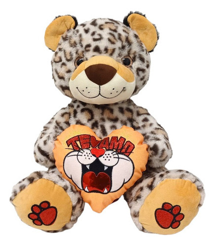 Tigre Y Leopardo Con Corazón 40 Cm Phi Phi Toys