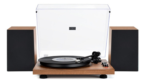 Tocadiscos De Vinilo Con Altavoces De Estantería Estã...