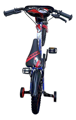 Bicicleta Supermex Storm 16 Para Hombre Con V-brakes Storm Azul 16 "