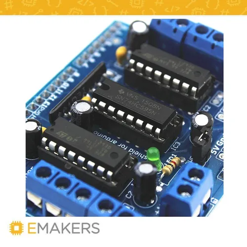 Placa De Expansion Shield Driver L293d P/arduino Emakers