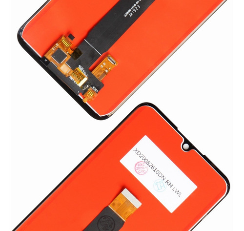 Para Motorola Moto E6 Plus Xt2025 Pantalla Táctil Color Negro