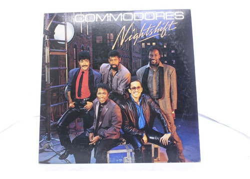 Vinilo Commodores  Night Shift . 1985. (jp)