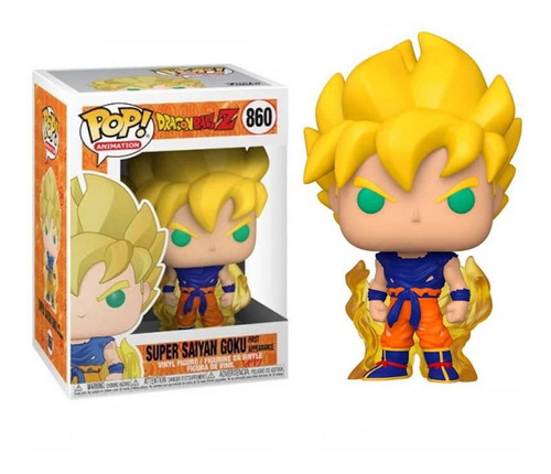 Funko Pop Super Saiyan Goku 860 Dragon Ball Z Pop Animation