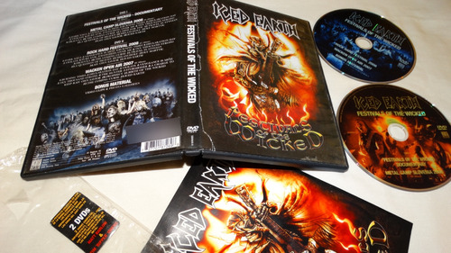 Iced Earth Dvd - Festivals Of The Wicked (2 Dvds Century Med