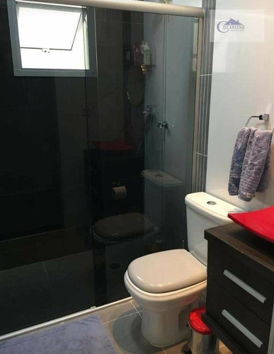 Apartamento Com 3 Dormitórios, Sendo 1 Suíte, À Venda, 100 M² Por R$ 480.000 - Vila Pires - Santo André/sp - Ap3526