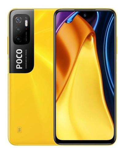 Imagen 1 de 2 de Xiaomi Pocophone Poco M3 Pro 5G Dual SIM 64 GB amarillo poco 4 GB RAM