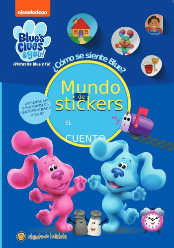 Libro Mundo Stickers Cuento ¿cómo Se Siente Blue?