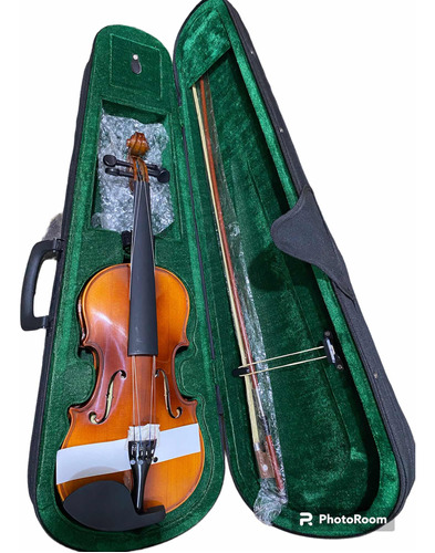 Violín 3/4 Con Su Estuche Duro, Arco Y Perrubia Marca Magto