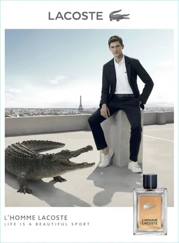 Eau de toilette top lacoste original 100ml