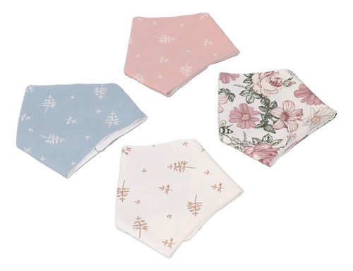 Juego De Baberos De Saliva Para Bebés, Absorbentes, Impermea