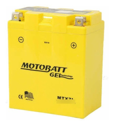 Batería Motobatt Gel Mtx7l Xtz/ Klx/ Dr200 / Cb190 Ytx7l