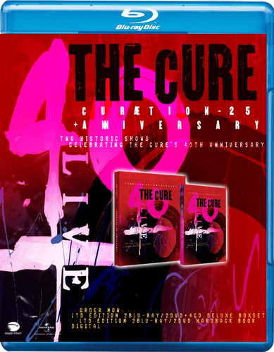 The Cure 40 Live Curaetion + 25 Anniversary / 2 Blu-ray