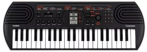 Teclado Infantil Casio Casiotone Sa 81 Preto Sem Fonte