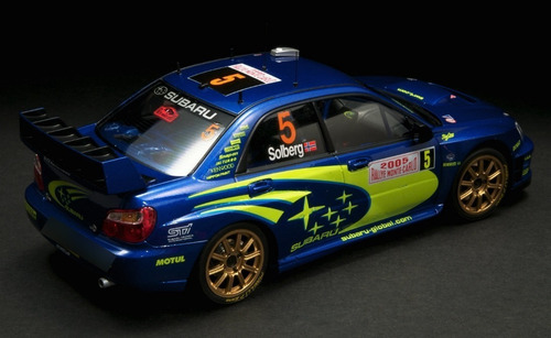 Kit Tamiya para ensamblar el Subaru Impreza Sti WRC 2005 1/24