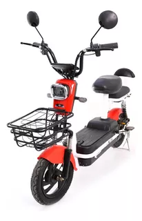 Ecobikes Bicicleta Elétrica 48v Smart-500w 2024 Cor Vermelho