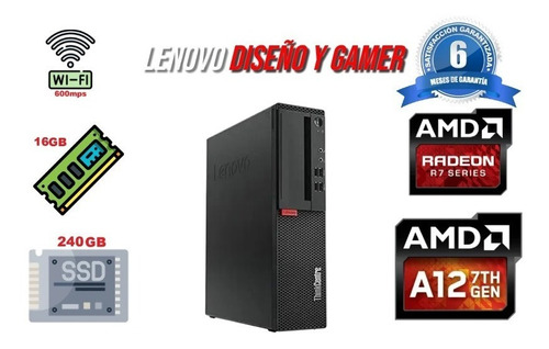 Cpu  Amd A12-9800 4.2max 16gb 240gbssd Tvideoradeonr7factura (Reacondicionado)