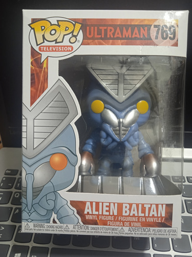 Ultraman Kaiju Baltan Alien Clasico Funko Pop Migthy Muggs