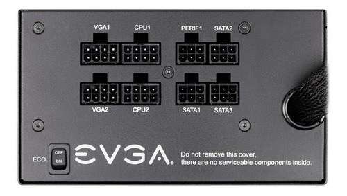 Imagen 3 de 4 de Fuente de poder para PC Evga GQ Series 650 GQ 650W black 100V/240V
