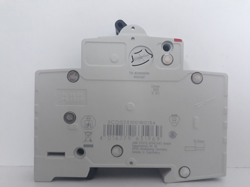 Interruptor Termomagnetico 1 Polo 13 Amp Sh201t-c13 Abb