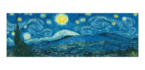 Imagen 2 de 2 de Rompecabezas Eurographics Panoramic Puzzles Starry Night Panorama 6010-5309 de 1000 piezas