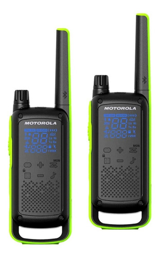 Par Radios Motorola T800 56km* Bluetooth Vs Agua Gmrs Frs