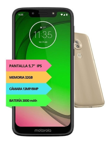 Celular Motorola Moto G7 Play Xt-1952 32gb 2019 4g Lte 12c