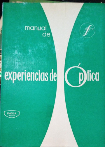 Manual De Experiencias De Óptica 