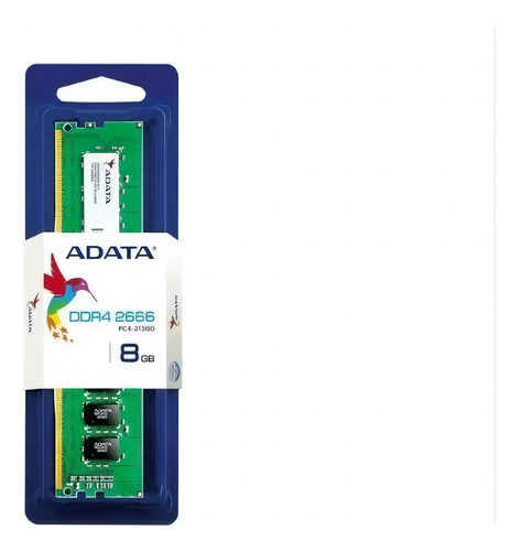 Memória Ram 8gb Ddr4 2666mhz Adata Para Pc / Desktop