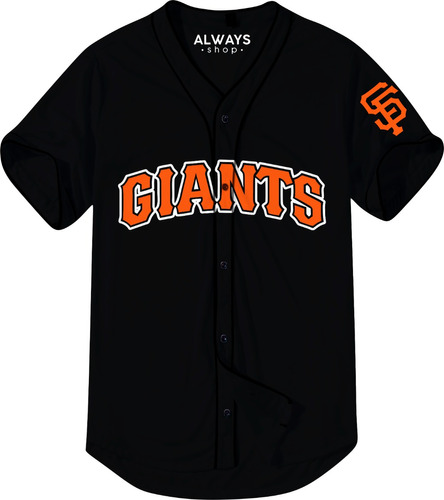 Camisola Jersey Giants San Francisco M3 Negro Ch M G Eg 2eg