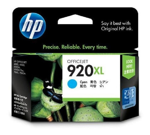 Cartucho Hp 920xl Azul Original